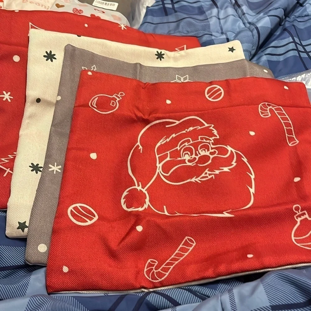 New set of 4 16x 16 pillow covers